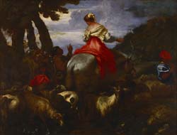 Oil painting by Giovanni Benedetto Castiglione.