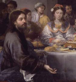 Oil painting by Bartlomolé Esteban Murillo.