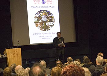 Martin O'Kane introducing the conference.