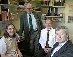 The project team with Philip Esler.