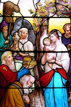 Adoration of the Magi, Dolgellau.