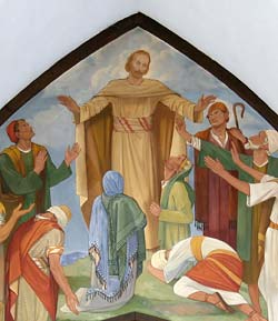 Mural of the ascension, Milford Haven.