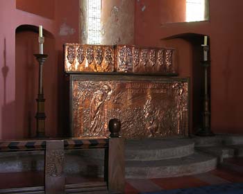 East end of the Church of St Mark, Brithdir.